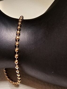 Gold Beaded Bracelet